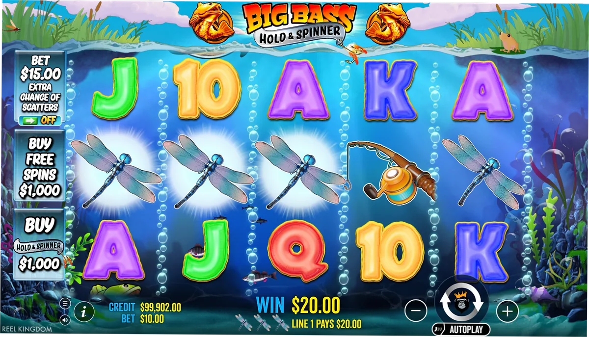 Big Bass Hold & Spinner