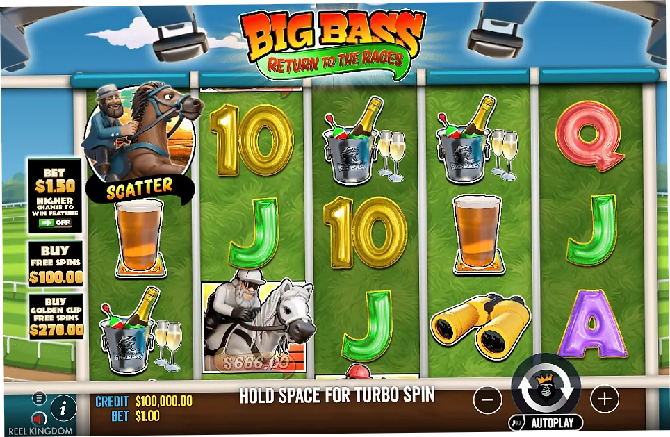 Big Bass Return to the Races