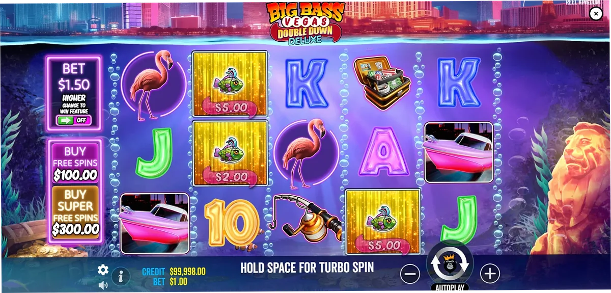 Big Bass Vegas Double Down Deluxe