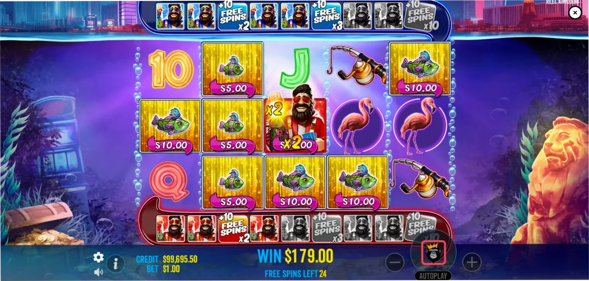 Big Bass Vegas Double Down Deluxe Super Free Spins