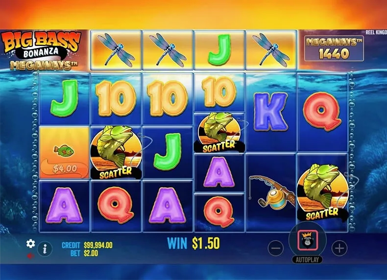 Big Bass Bonanza Megaways